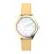 TIMEX TW2W15800 Modern Easy Reader นาฬิกาข้อมือผู้หญิง สายหนัง สีแทน หน้าปัด 32 มม.