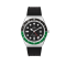 Timex TW2W57500 Q Timex® GMT 38mm Synthetic Rubber Strap Watch