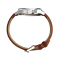 Timex TW2W92800  Essex Day & Date 46 mm watch   BLUE BROWN นาฬิกา นาฬิกาข้อมือ นาฬิกาข้อมือผู้ชาย