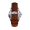 Timex TW2W92800  Essex Day & Date 46 mm watch   BLUE BROWN นาฬิกา นาฬิกาข้อมือ นาฬิกาข้อมือผู้ชาย