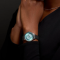 Timex TW2W98400 PEYTON 32M BLUE DIAL Stainless Steel Bracelet Watch นาฬิกา นาฬิกาข้อมือ นาฬิกาข้อมือผู้ชาย
