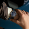 Timex TW2W99000 Marlin Chronograph Tachymeter 40mm Leather Strap Watch BLU นาฬิกา นาฬิกาข้อมือ นาฬิกาข้อมือผู้ชาย