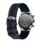 Timex TW2W99000 Marlin Chronograph Tachymeter 40mm Leather Strap Watch BLU นาฬิกา นาฬิกาข้อมือ นาฬิกาข้อมือผู้ชาย