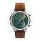 Timex TW2W99100 Marlin Chronograph Tachymeter 40mm Leather Strap Watch GRN นาฬิกา นาฬิกาข้อมือ นาฬิกาข้อมือผู้ชาย