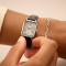 Timex TW2Y00800  W DRESS SILVER BLACK นาฬิกา นาฬิกาข้อมือ นาฬิกาข้อมือผู้หญิง