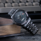 Timex TW2Y19600 Timex x Wednesday Timex Legacy 36mm Stainless Steel Bracelet Watch BLACK นาฬิกา นาฬิกาข้อมือ นาฬิกาข้อมือผู้ชาย