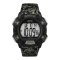 Timex TW4B27500 UFC CORE SHOCK นาฬิกาข้อมือผู้ชาย สายเรซิ่น ลายพรางสีเขียว หน้าปัด 45 มม.