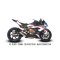 AUSTIN RACING DECAT V3 150MM BLACK CERAMIC EXHAUST BMW S1000RR 2019+