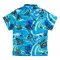 เสื้อเชิร์ต SUMMER BEACH SHORT SLEEVE SHIRT - BLUE