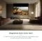 VIVIDSTORM PHANTOM Recessed In-Ceiling Motorized Tension White Cinema Projector screen