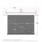VIVIDSTORM PHANTOM Recessed In-Ceiling Motorized Tension Obsidian Long Throw ALR Projector screen