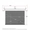 VIVIDSTORM PHANTOM Recessed In-Ceiling Motorized Tension Obsidian Long Throw ALR Projector screen