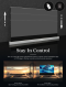 VIVIDSTORM S Lite Hyper Motorized Tension Floor Rising Lenticular ALR Projector Screen 150" for UST Projector