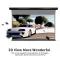 VIVIDSTORM ALR Slimline Motorized Tension Obsidian Long Throw ALR Projector screen