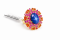 "Tanusorn Natural Star Sapphire 16.09 carat Ring Adorned with Orange sapphire Gemstone"