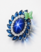 A Sapphire Garden in Bloom