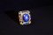 Tanusorn Natural Star Sapphire 22.25 carat Ring Featuring a Sparkling Blue Sapphire Gemstone