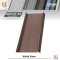หลังคาเคลือบเซรามิก Kinroof รุ่น SNAPLOCK 300 สี Walnut Brown - Homesmart