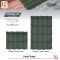 หลังคาเคลือบเซรามิก Kinroof รุ่น MERIDIEN 760 สี Forest Green - Homesmart