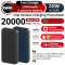 EW40 Wire & Wireless 20000mAh สีนํ้าเงิน ราคาส่ง 20 ชิ้น +