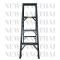 Newcon Black color Standard A-Shaped Aluminium Folding Ladder 4 Feet