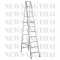 Newcon XT A-Shaped Aluminium Folding Ladder (Thai Industrial Standard) 11 Feet