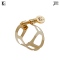 L60 รัดลิ้น+ฝาครอบ บาริโทน BG รุ่น Tradition Gold Lacquered