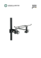 K&M 15500-000-01 – ที่แขวนไวโอลินสำหรับขาตั้งโน้ต