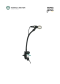 K&M 23720-300-55 Table Mic Clamp for gooseneck