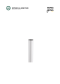 K&M เสายก (Distance Rod) รุ่น 24623-023-76 สี Pure White