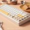 Loga YAKSA 65AL : Vanilla Caramel Biscuit Mechanical Keyboard (TH) คีย์บอร์ดเกมมิ่งไร้สาย