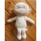 ตุ๊กตาลิง ออเเกนิค  Baby First Doll - Baby Monkey 11 inches - John N Tree Organic