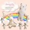 ตุ๊กตากระต่ายเอมี่ ออเเกนิค Large Baby Doll - Amy The Bunny 19.6 inches  - John N Tree Organic