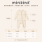 Minikind ชุดรอมเปอร์ ผ้าใยไผ่ Bamboo Sleepsuit