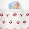 ผ้าห่ม Beige Cherry - Lightweight Baby Blanket แบรนด์ Minikind