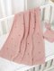 ผ้าห่ม Multi Spot Dusty Pink - Lightweight Knitted Baby Blanket แบรนด์ Minikind