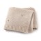 ผ้าห่ม Multi Spot Brown - Lightweight Knitted Baby Blanket แบรนด์ Minikind