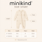 Minikind ชุดรอมเปอร์ ผ้าใยไผ่ Bamboo Sleepsuit