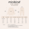 Minikind ชุดนอนเด็กเสื้อแขนยาวและกางเกงขายาว ผ้าใยไผ่ Bamboo Kids Pajamas