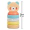 Petit Collage - Happy Bear Wooden Stacker Toy