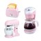 PLAYGO FIRST KITCHEN APPLIANCE TRIO B/O - PINK (MY COFFEE MAKER B/O, MY MIXER B/O, MY TOASTER)