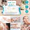 Pur Natural Baby Wipes ผ้าเช็ดทำความสะอาด 100 แผ่น