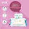 Pur Natural Baby Wipes ผ้าเช็ดทำความสะอาด 100 แผ่น