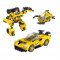 YELLOW RACING CAR ตัวต่อรถแข่งสีเหลือง  จำนวน 219 ชิ้น/กล่อง