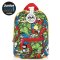 Mini Backpack & Safety Harness / Reins Age 1-4 Years Dino Multi