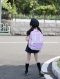 กระเป๋านักเรียน รุ่น Addict สีชมพู 15" (XL)