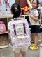 กระเป๋านักเรียน รุ่น Addict "คัพเค้ก" สีม่วง 15" (XL)
