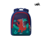 กระเป๋านักเรียนอนุบาล รุ่นคลาสสิค "มังกรแดง" สีน้ำเงิน