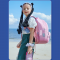 กระเป๋านักเรียน รุ่น Magic Rainbow สีชมพู (XL)