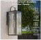 Exterior wall lamp